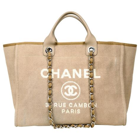 shanel bag|chanel tote bag beige.